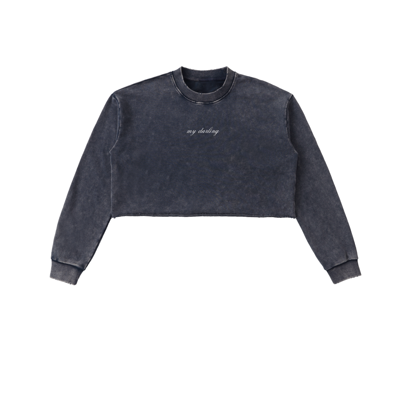 my darling crop crewneck