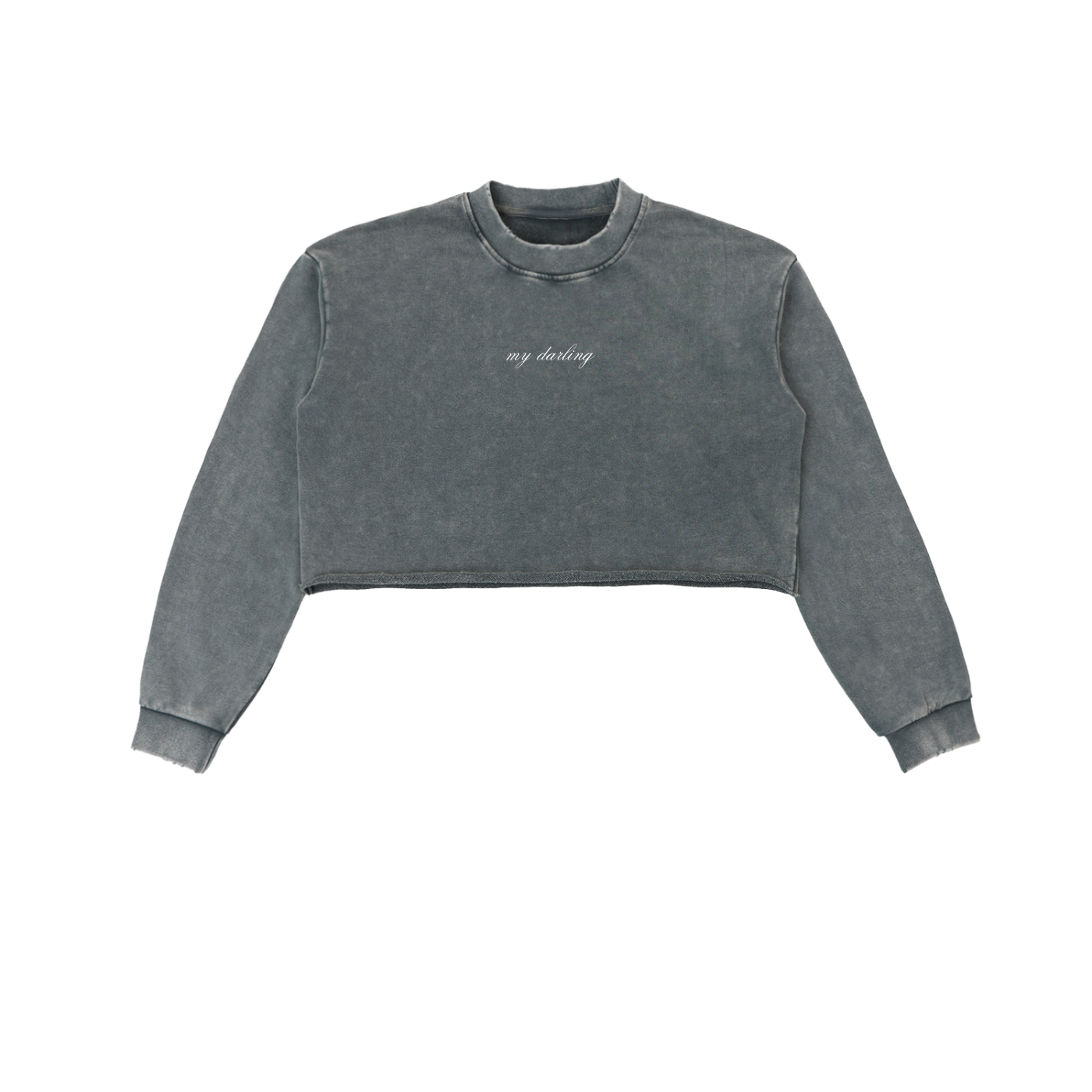 my darling crop crewneck