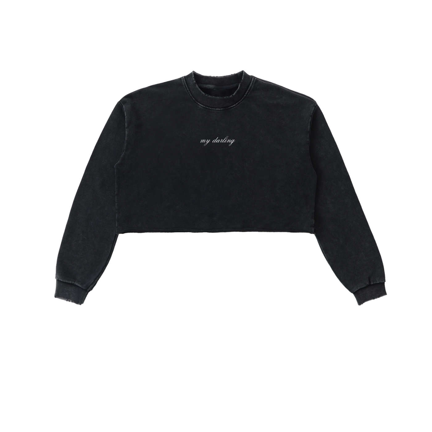 my darling crop crewneck